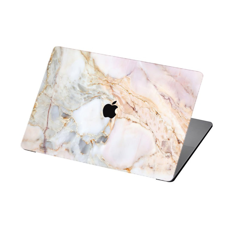 Golden Marble Texture MacBook