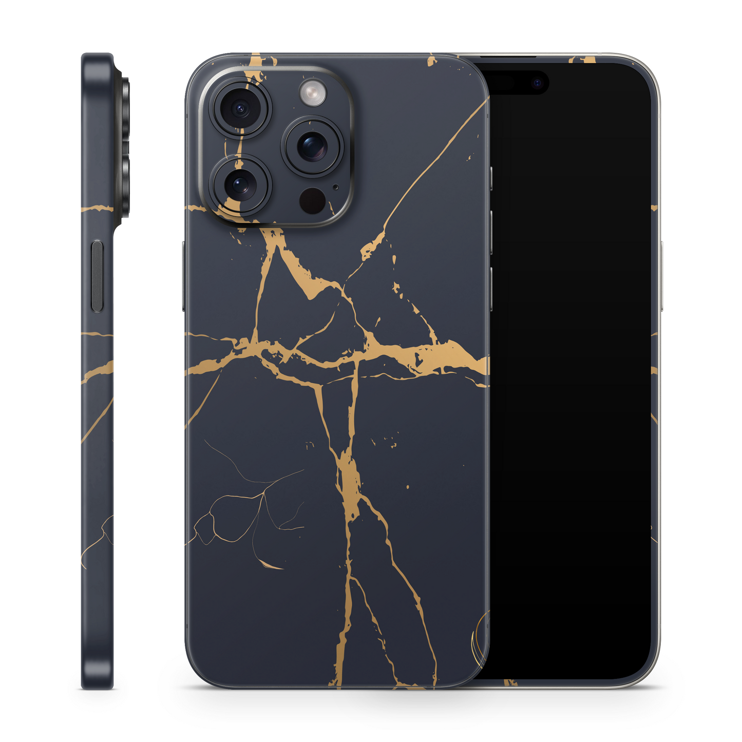 Black and Gold Marble