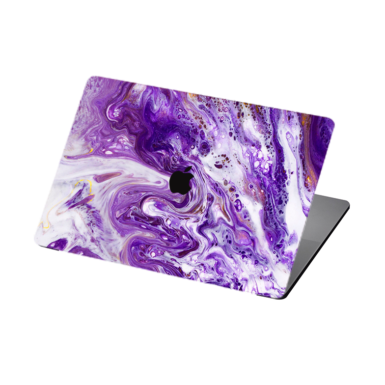 Purple Swirl MacBook
