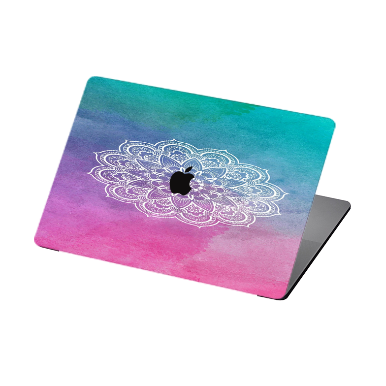 Rainbow Mandala MacBook