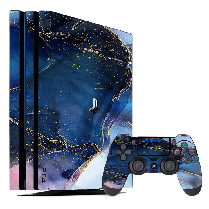 Blue and Gold Stone Playstation 4