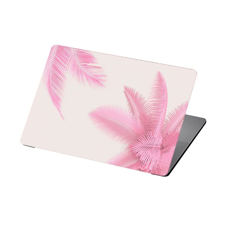 Pink Palm Leaves MacBook