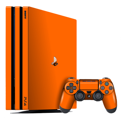 Orange Matt Playstation 4
